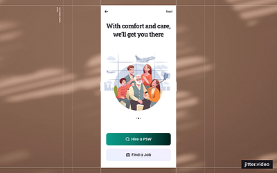 Smooth Onboarding: Welcoming Users with Seamless Design design illustration mobile app onboarding ui ux