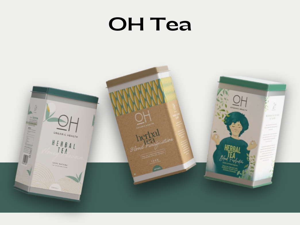 OH Tea - Box Design animation box design branding design graphic design illustration logo mockup motion graphics vector