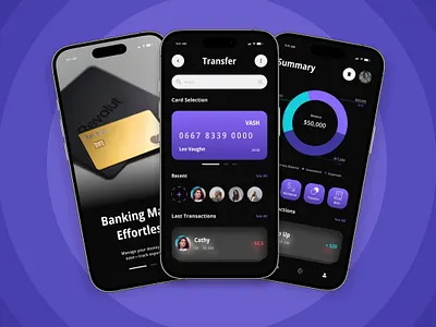 Pearls - Secure Digital Finance App UI Kit app application apps banking design digital ewallet finance financial fintech illustration layout mobile modern money payment technology ui ux wallet