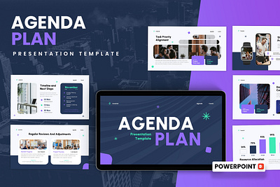 Agenda Plan Presentation infographics