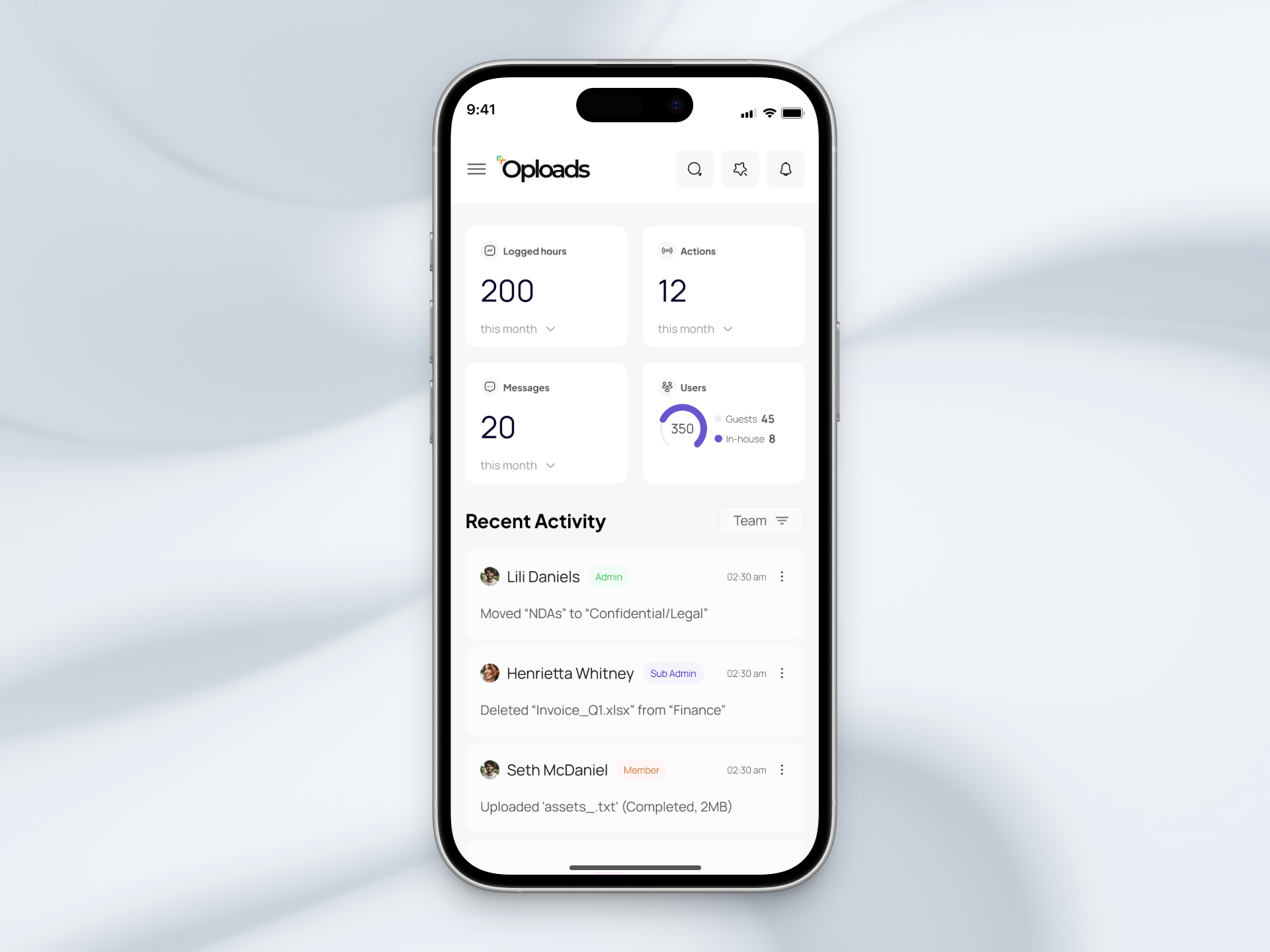 Example of Mobile App UI/UX Design