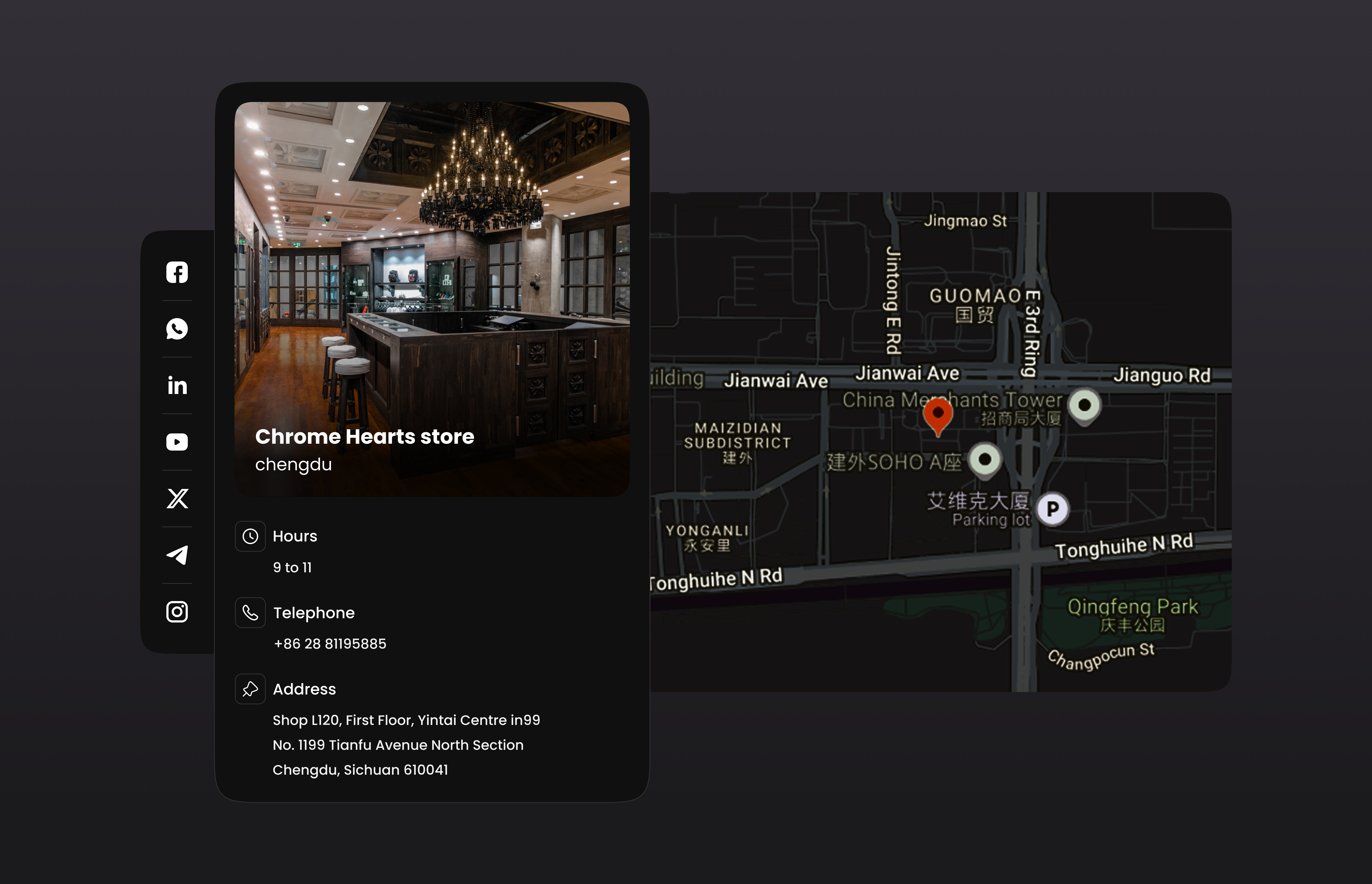 Contact us ✨ branding contact us uiux