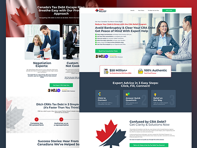 CRA Relief Website UI UX Design apps dashboard design graphic design landing pages mobile app ui ui design ui ux design uiux web design website design website ui