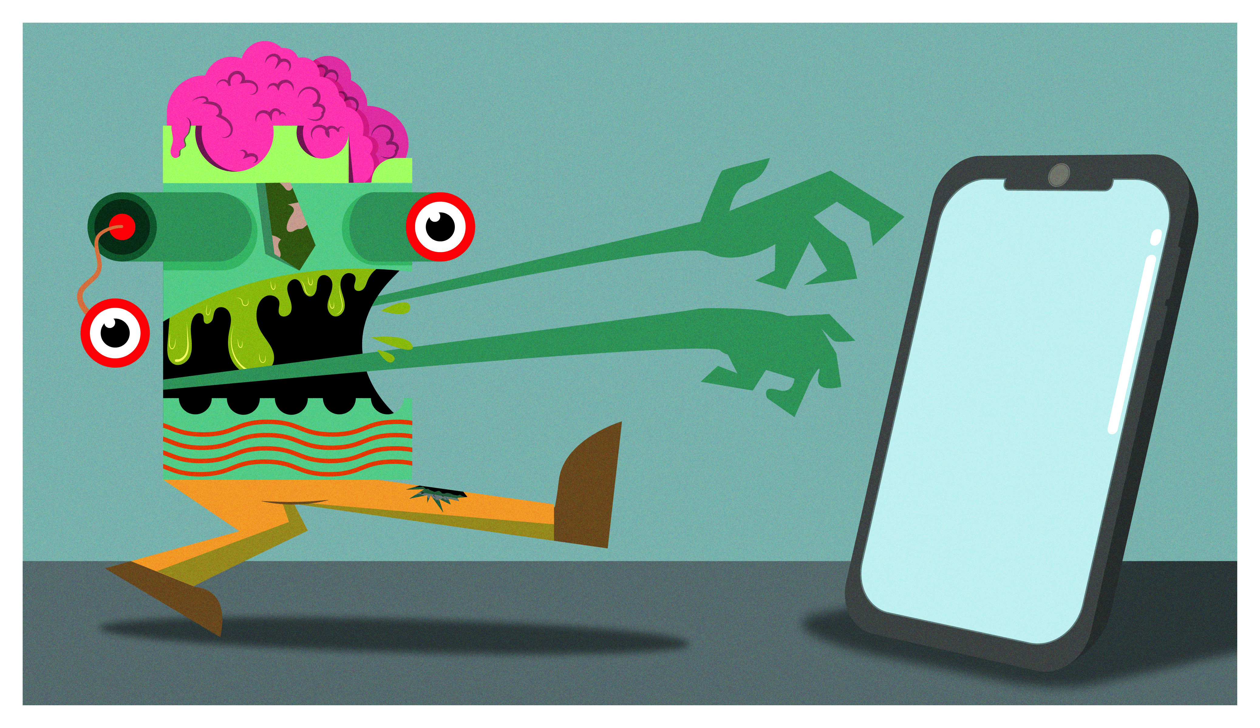 Example of Social zombies