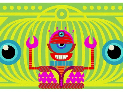 RoboCrab 2dillustration characterdesign design graphic design illustration vector