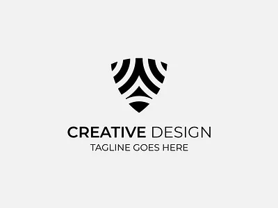 Modern Minimalist Logo for Creative Studio logo concept