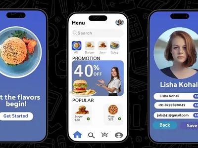 food app design app figma figma design food food app ui ui ux ux