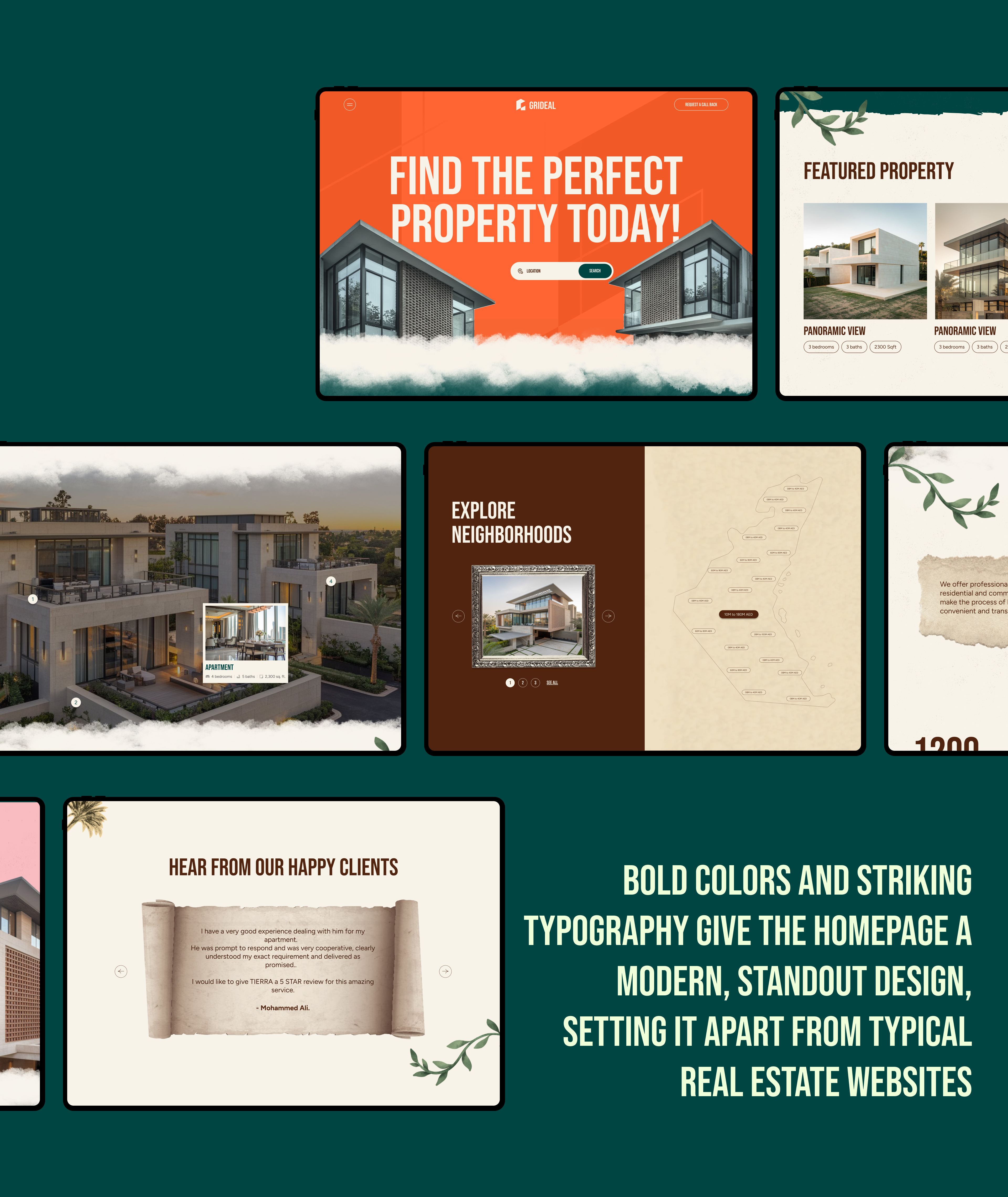 Example of Real Estate & Prop Tech UI/UX Design