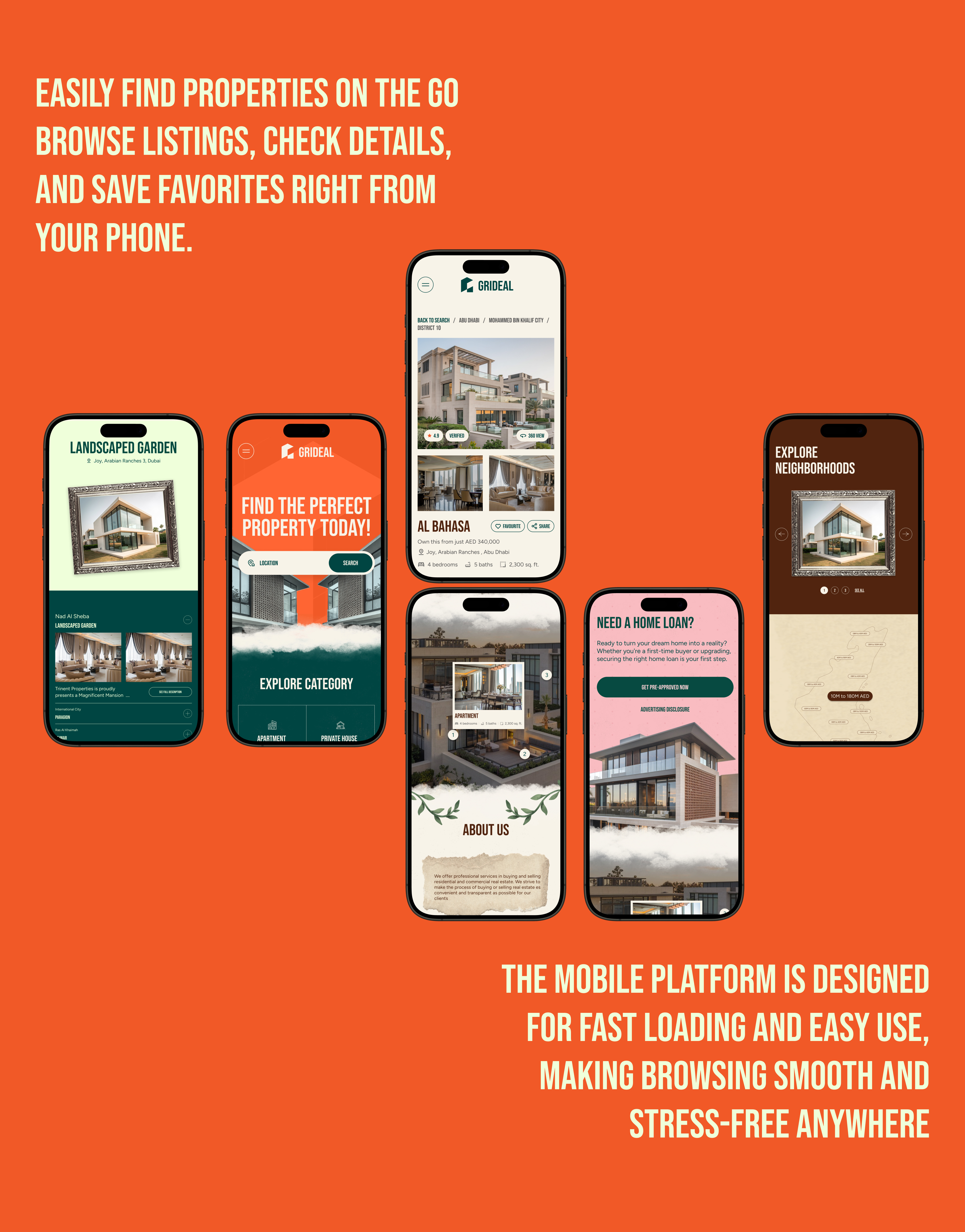 Example of Real Estate Website Design