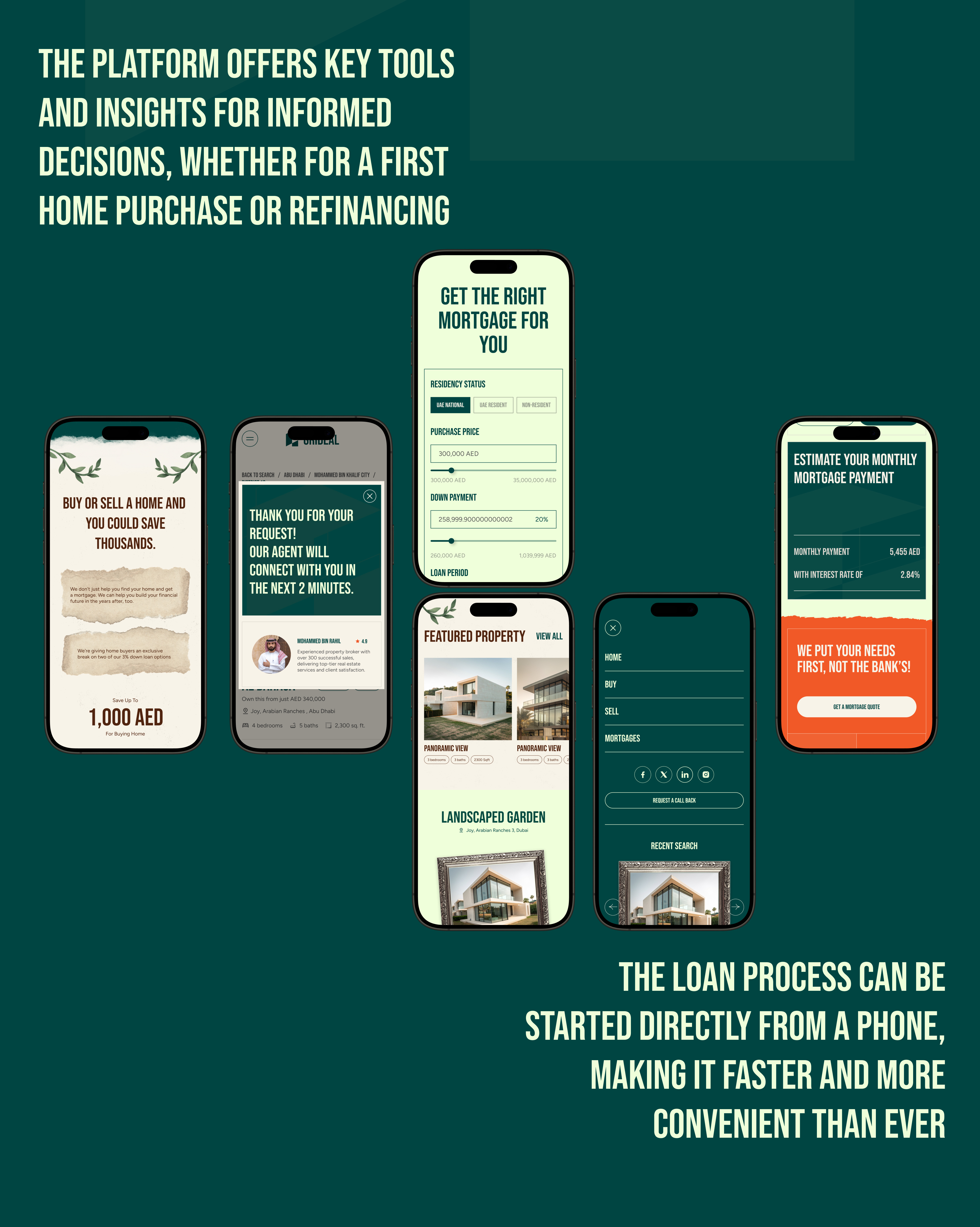 Example of Real Estate Mobile App Design
