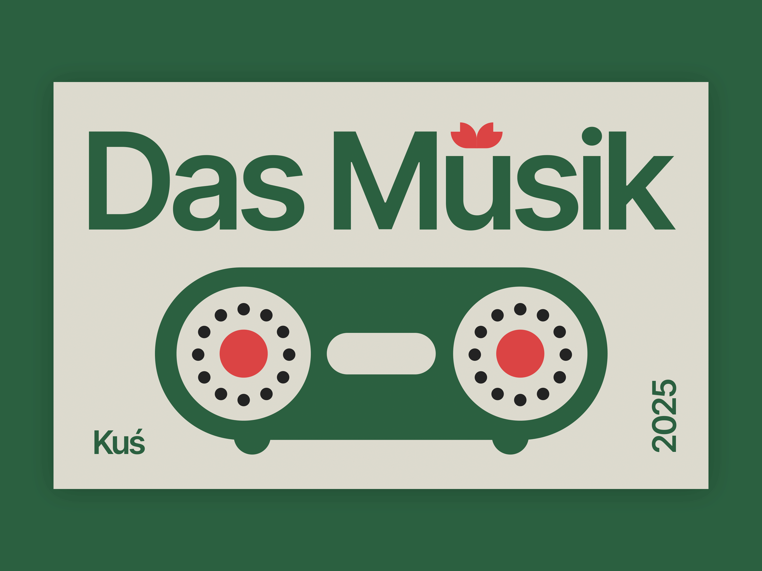 Das Musik branding design graphic design illustration logo typography ui vector web design website