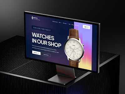 nWatch Ecommerce Store Website | Time & Effortless Shopping branding ecommerce shop fashion accessories minimal netro netro systems online shop app design product app product landing page smart watch software development agency trending ui watch ecommerce website watch landing page watch store watch store app ui watch website web design