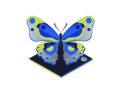 Metaphorical Illustration for Leela The Queen app animation app design app illustration branding butterfly design editorial illustration illustration illustrator isometrical illustration isometry metaphor minimal product illustration psychology self development ui vector