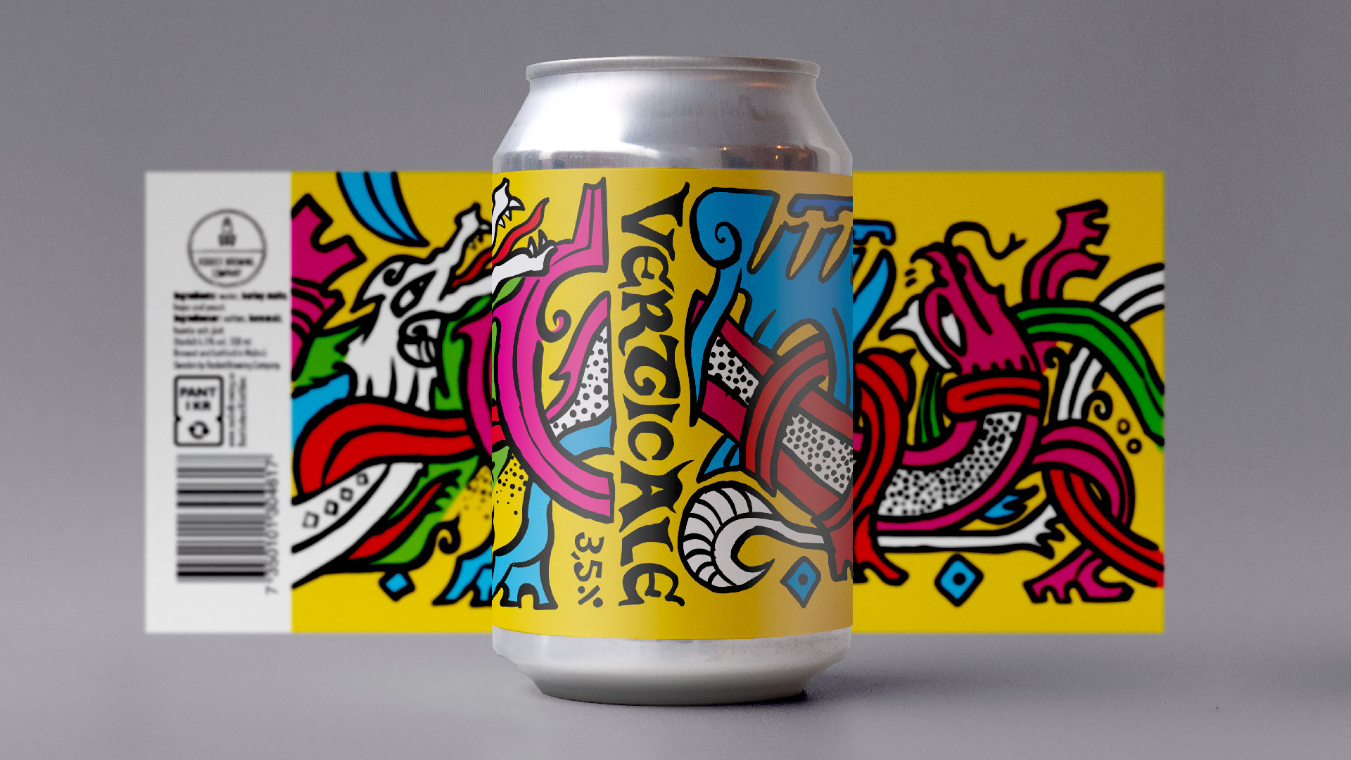 Vert Attack Vikings animation graphic design illustration