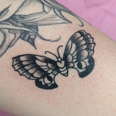 Traditional butterfly. butterflies butterfly graphic design tattoo traditional uktattoo wirral wirraltattoo