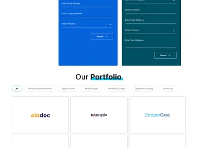 Landing Page for Software Development Company agiledevelopment cleandesign creativeinterfaces creativetech customsoftware devanddesign futurereadytech innovativedevelopment modernux pixelperfectui scalablesolutions softwaredesign techwithstyle uiuxdesign userfirstdesign