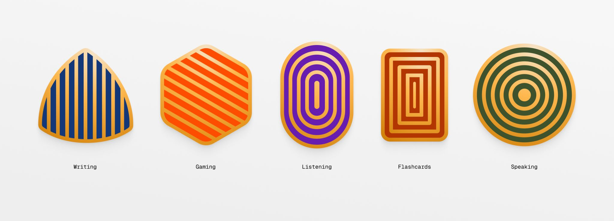 Achievement Badges badge branding ui