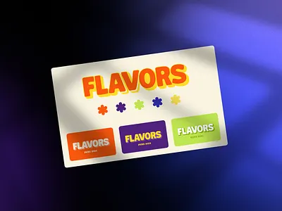 Flavors Branding branding bento graphic design