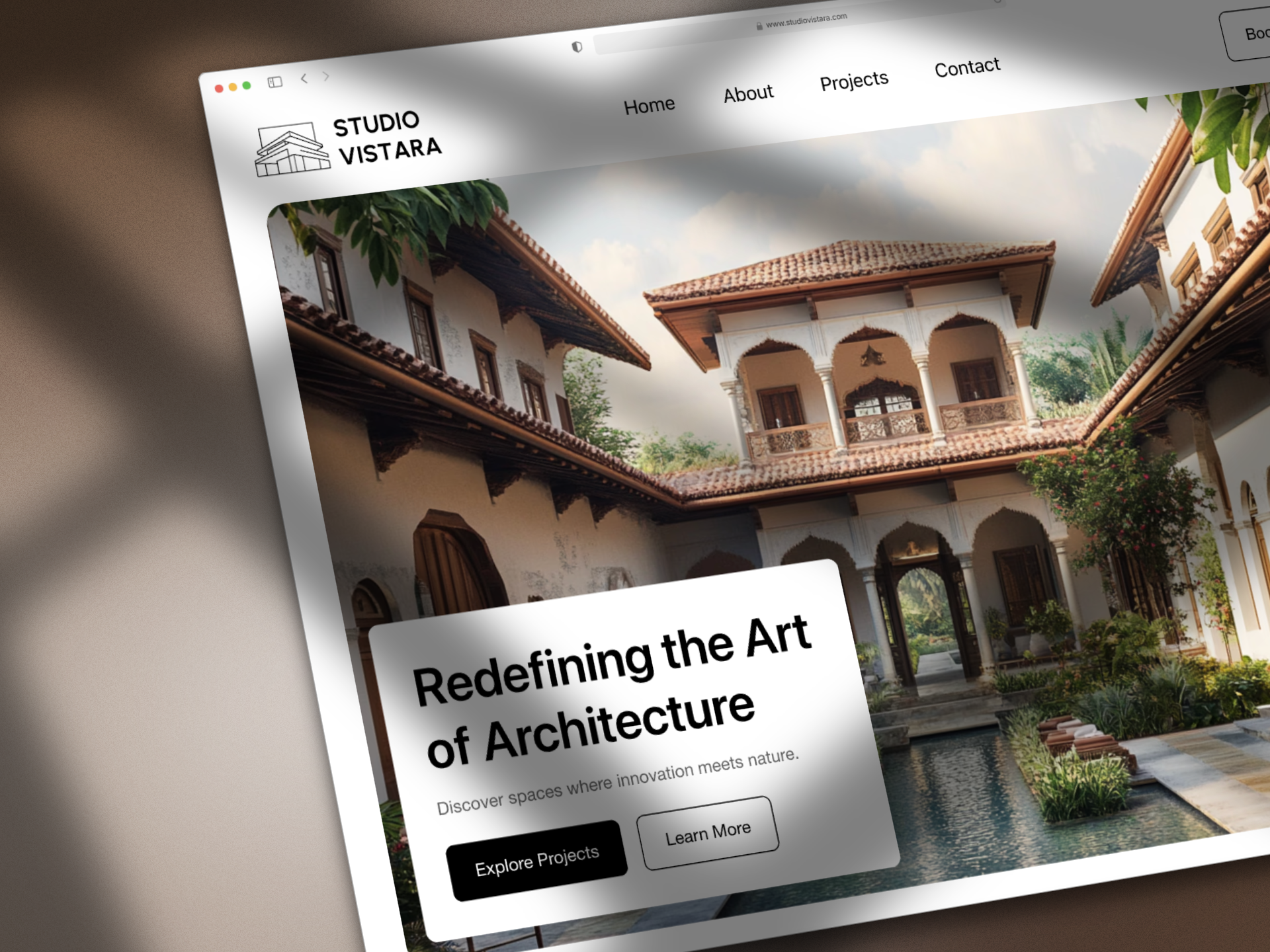 Branding for Studio Vistara 3d animation app design branding branding bento design graphic design logo motion graphics ui web