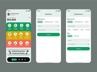 Mobile Banking App Design app appui appuiux bank app banking banking app financial app fintech app fundtransfer mobile mobile banking mobileapp mobileui moneytransfer productdesign transaction ui ux