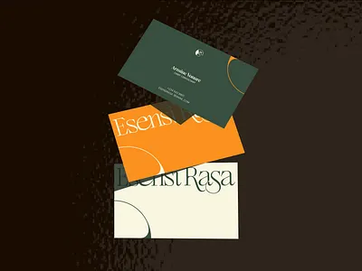 Esensi Rasa Business Card branding business card graphic design layout logo typography