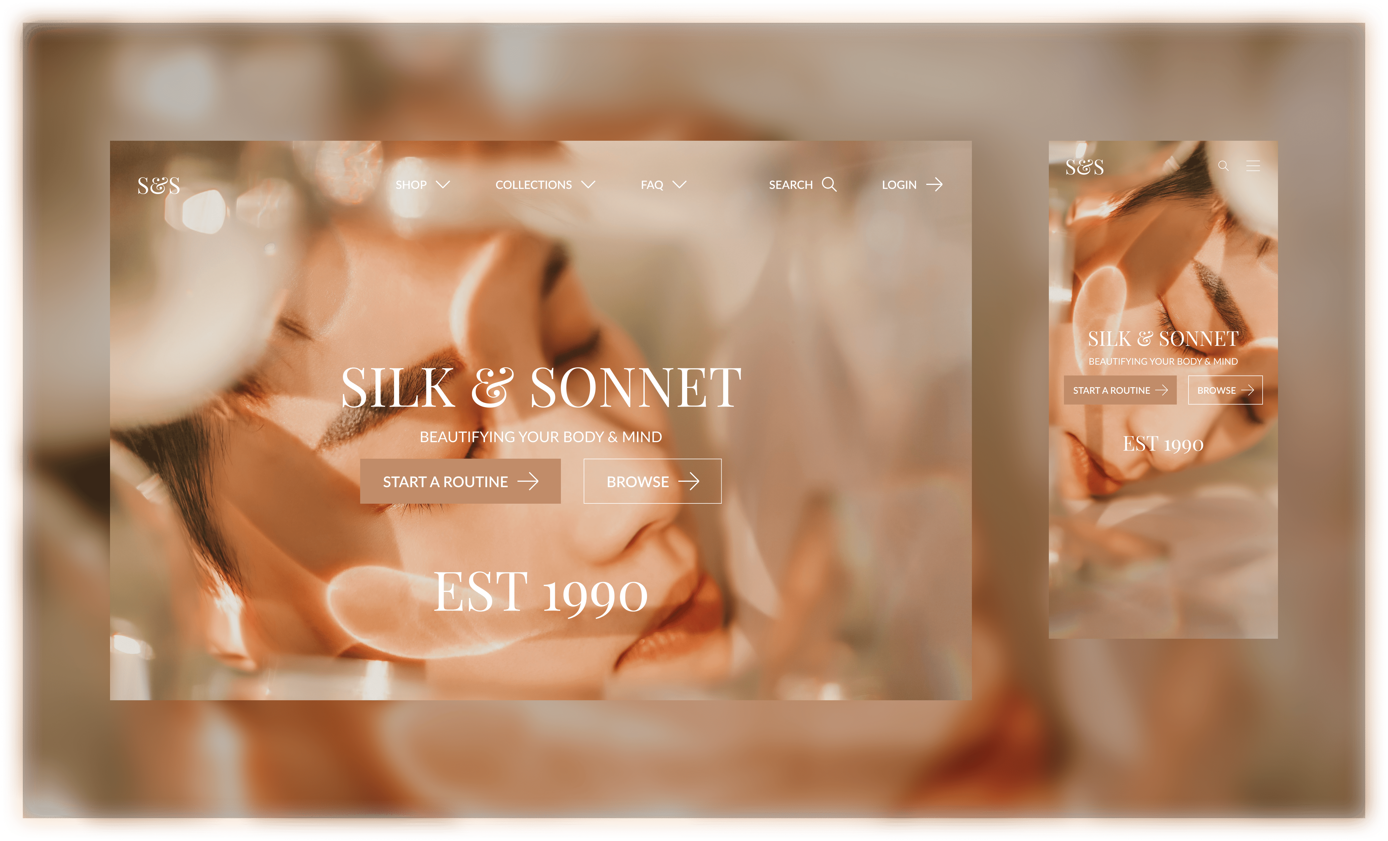Example of Landing Page Design (UI/UX)