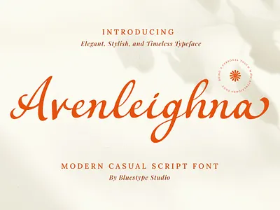 Avenleighna Font beauty font branding branding font calligraphy font font design fonts free font handwriting font handwritten font hello dribbble illustration lettering font logo modern font script font type typography ui wedding font