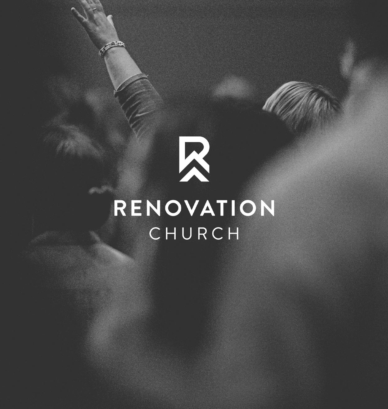 Renovation Church brand identity brandmark church branding logo design minnesota modern r typography