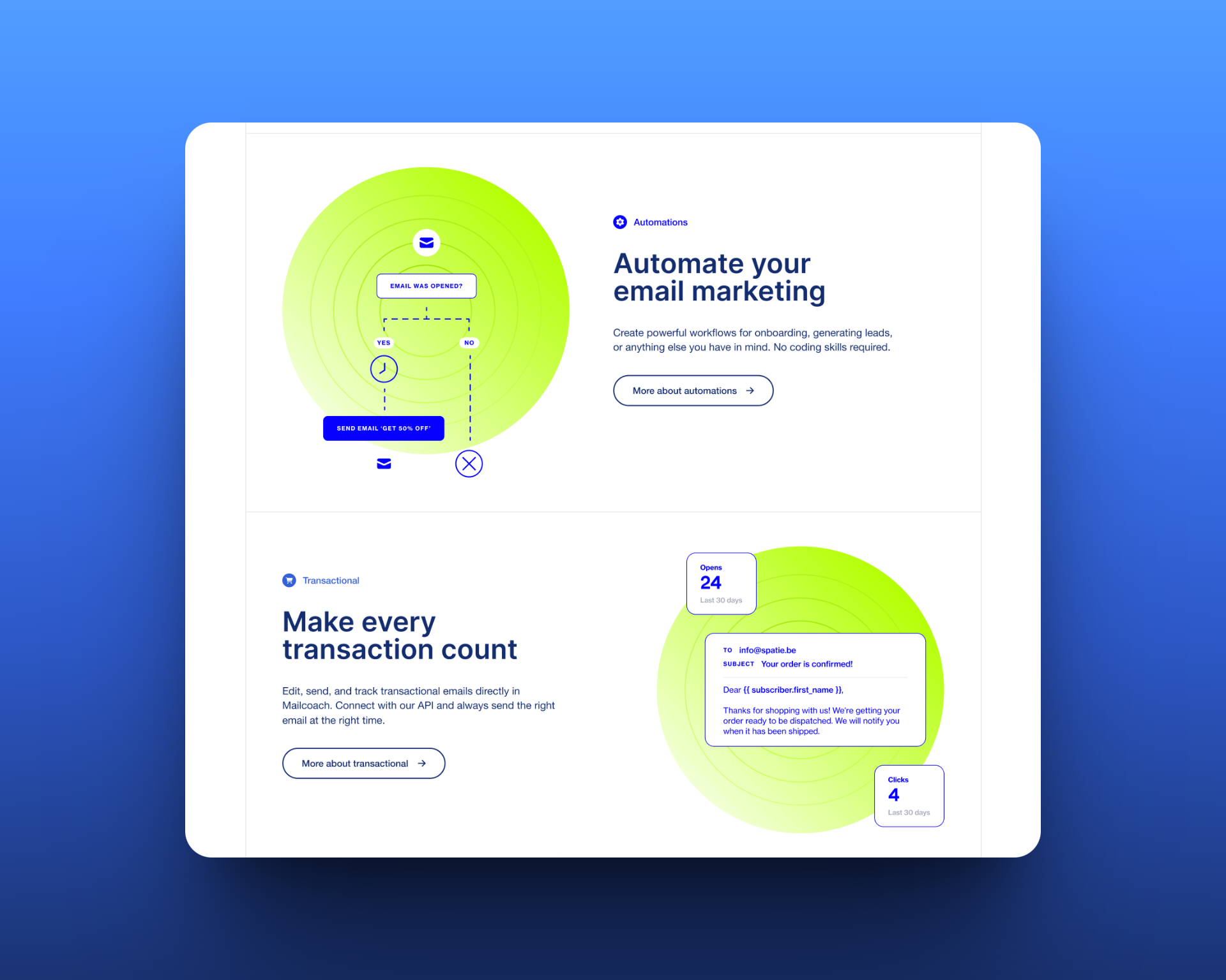 Example of Website Design For Startups & Creators