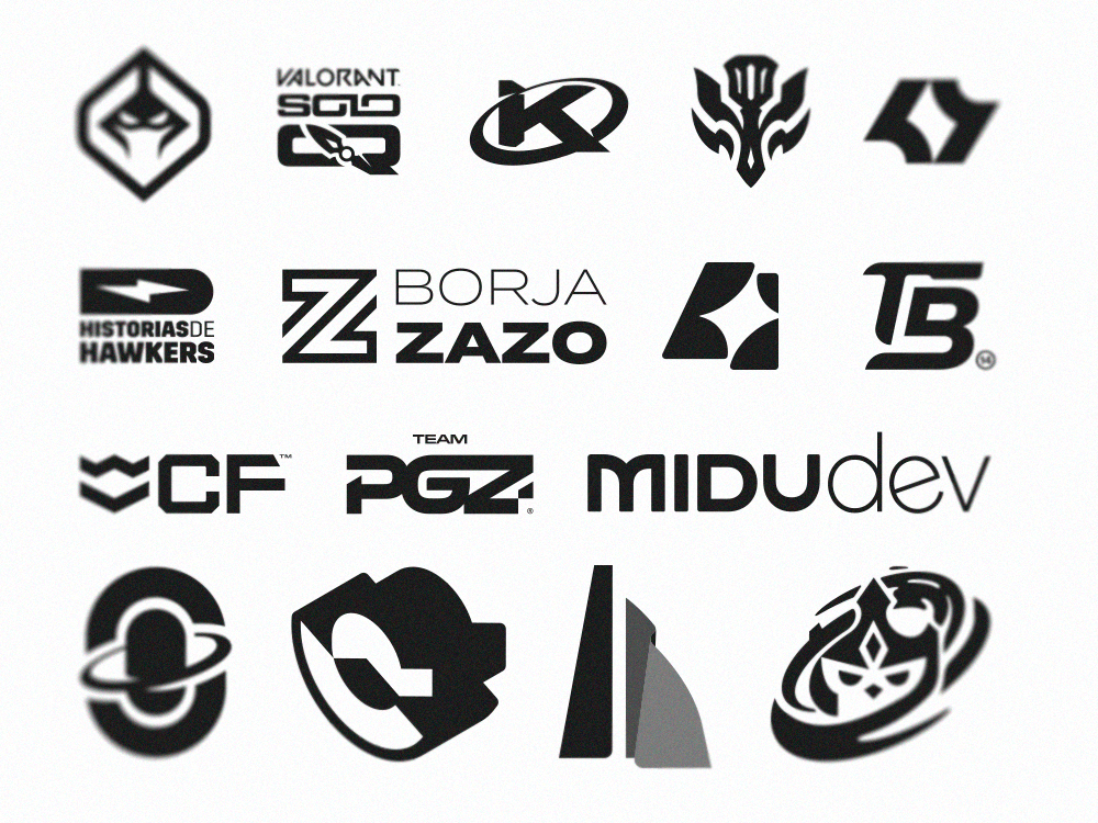 Logofolio - Collection 01 branding logo logo collection logo design logofolio logos logotype minimal design minimalism modern logo