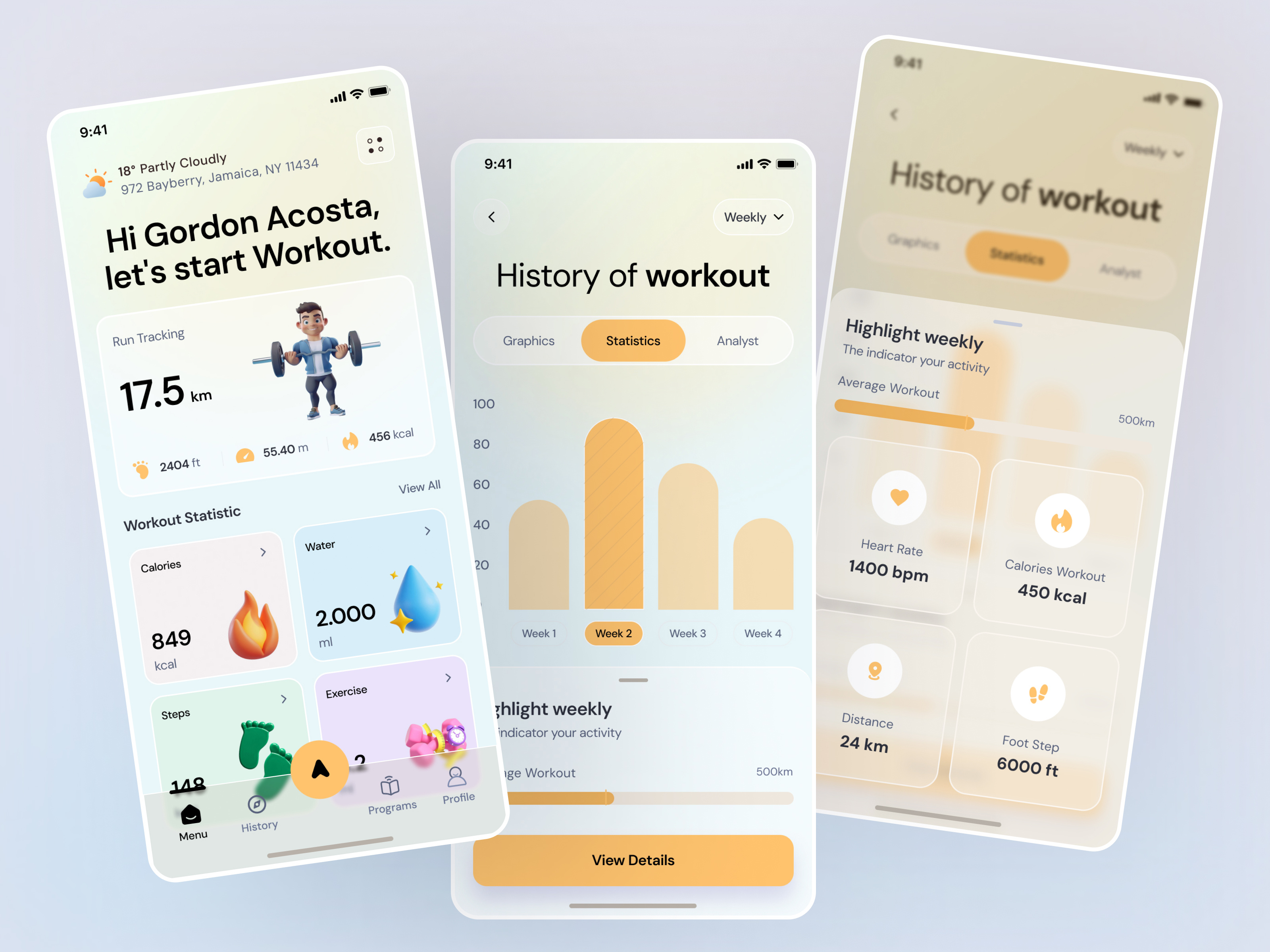 Example of Premium I Os & Android Mobile App Design