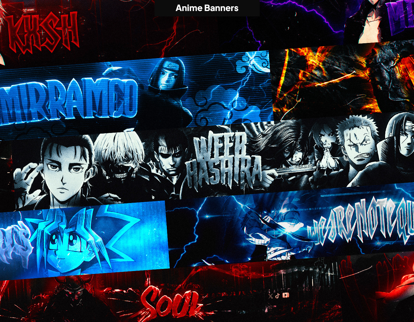 Example of I'll Design 3D Anime Banner & Logo