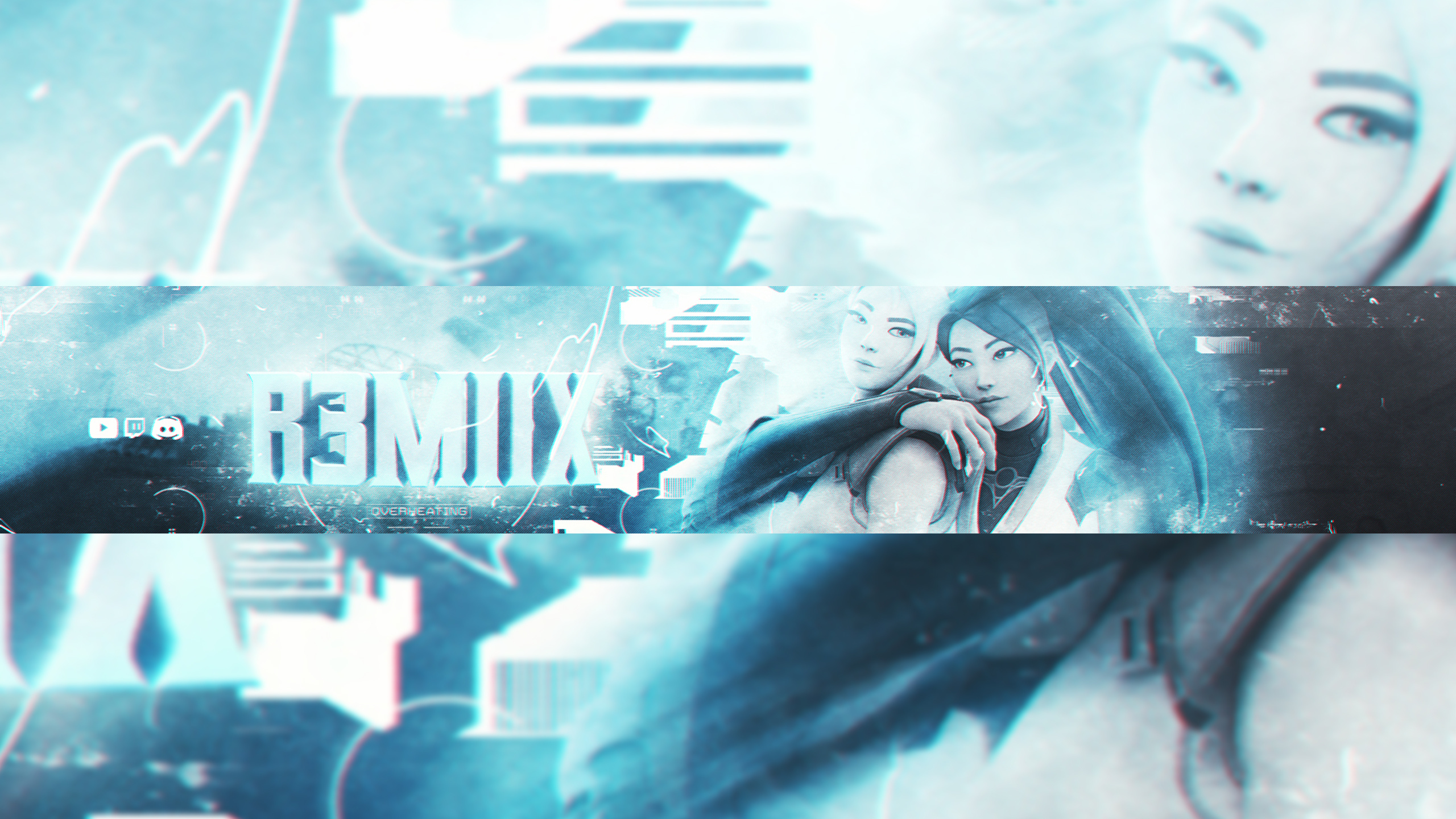 Example of I'll Design 3D Valorant Banner & Logo