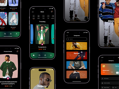 E-commerce Mobile App Design appnavigation.