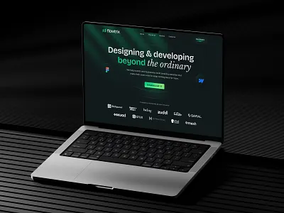 Awwwards Webflow Agency Website Preview awwwards design figma flowtrix modern agency saas landing uidesign user interface webflow webflow agency