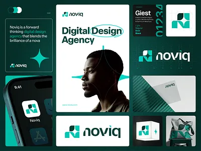 Noviq Logo Design brand branding digital design agency icon identity letter n logo logo logo design logo designer logo mark logodesign logos logotype mark minimalism modern logo nova super modern logo symbol