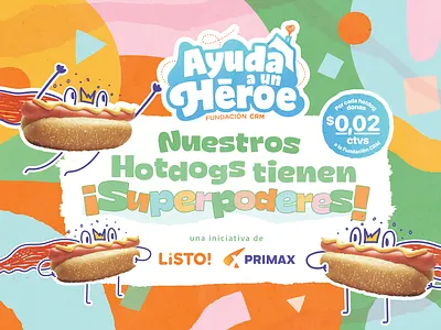 Ayuda Un Héroe - Rebranding design branding character design design graphic design illustration vector