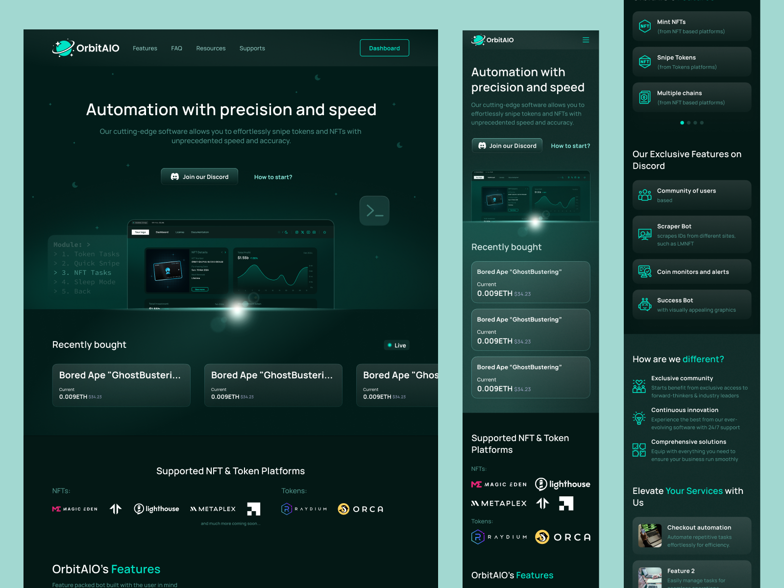 Example of Responsive Web Design