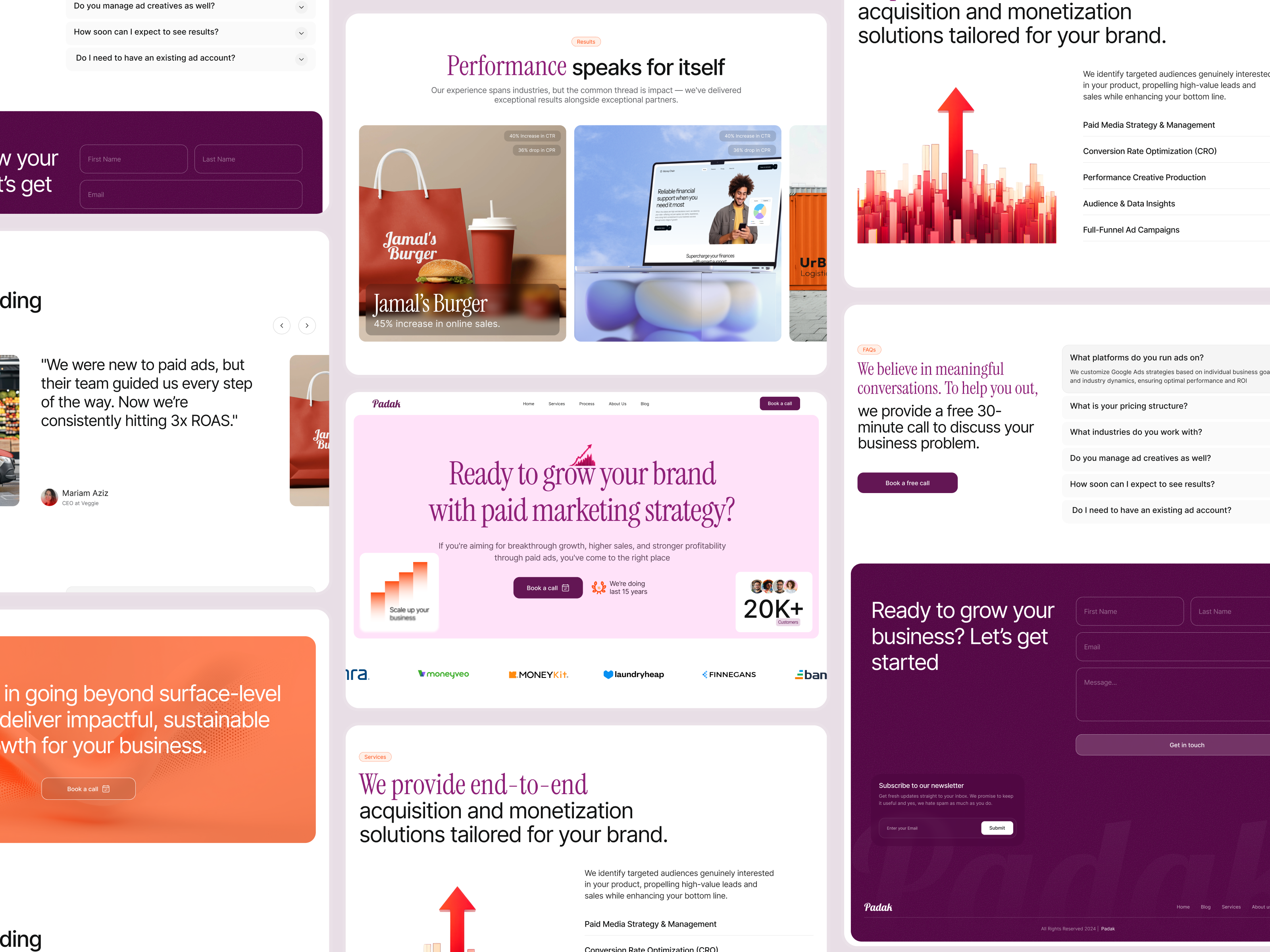 Example of Landing Page Design