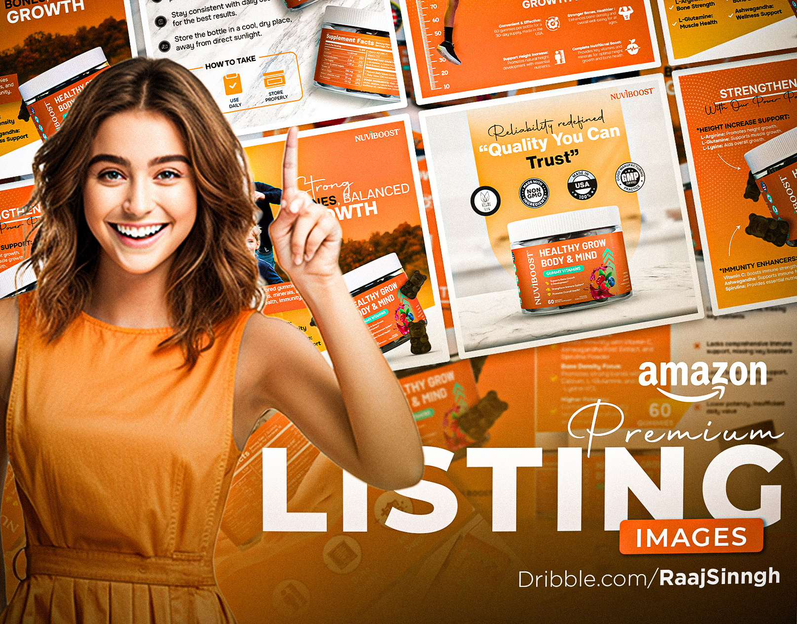 Example of Premium Amazon Listing Images