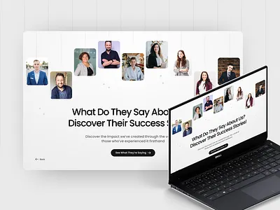 Testimony Section all image design design trend figma testimony section testimony web section ui web design