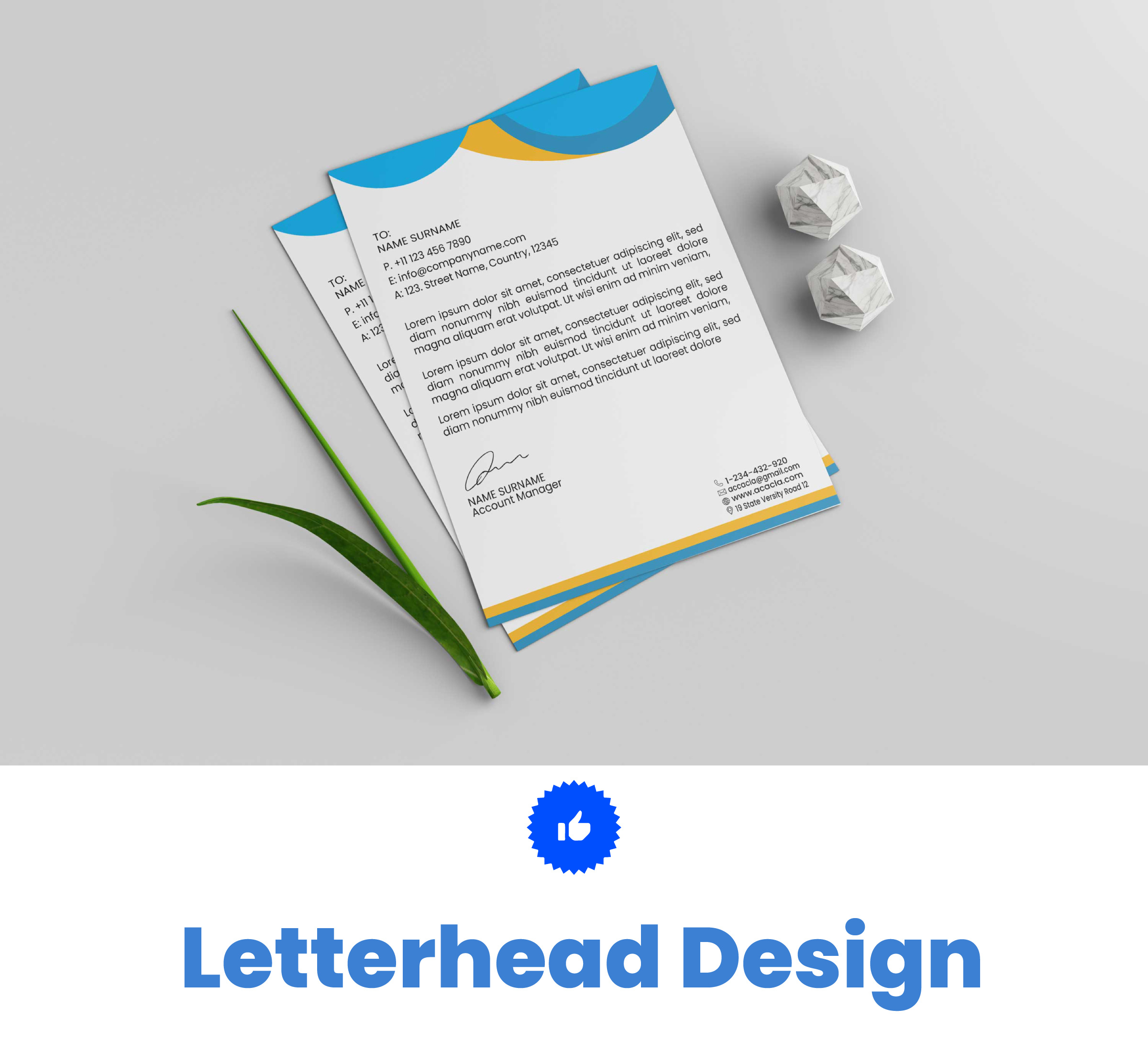 Minimal Letterhead Design brand identity branding business letterhead company branding corporate identity graphic design letterhead letterhead design minimal design print design professional design stationery design visual identity