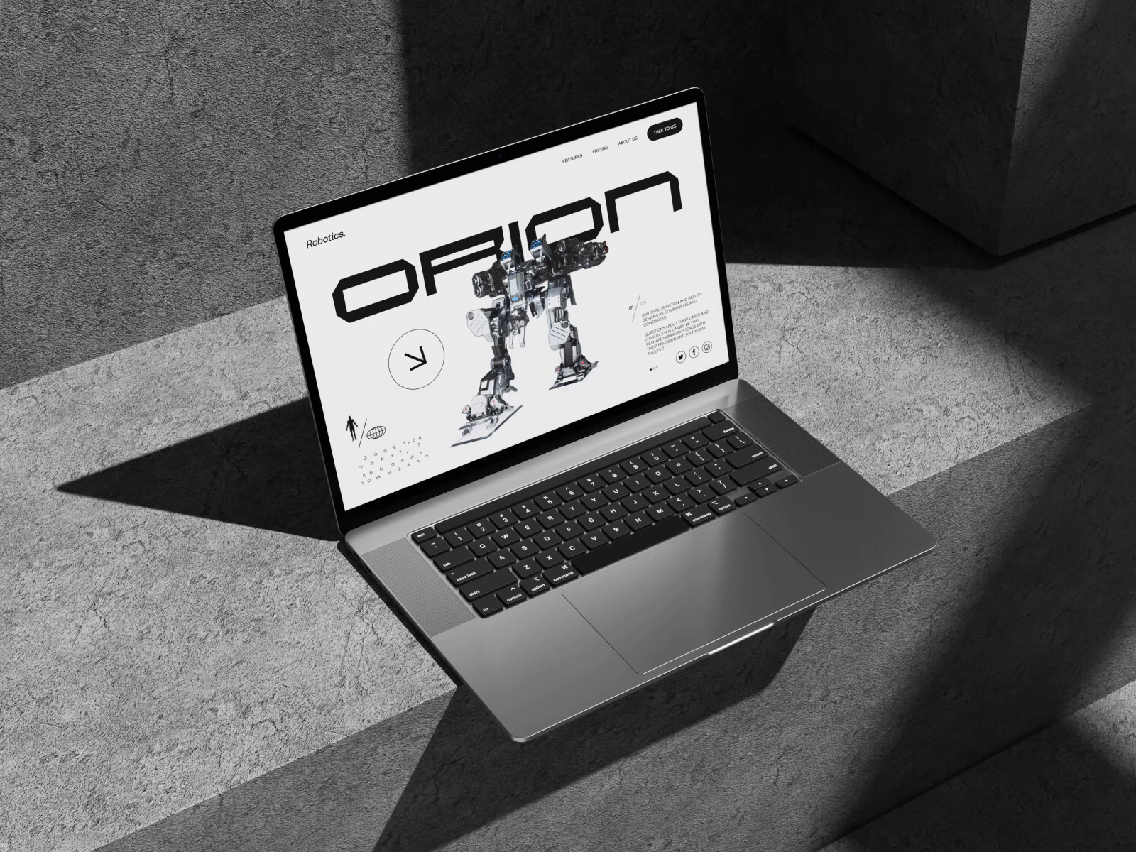 Example of Robot Website