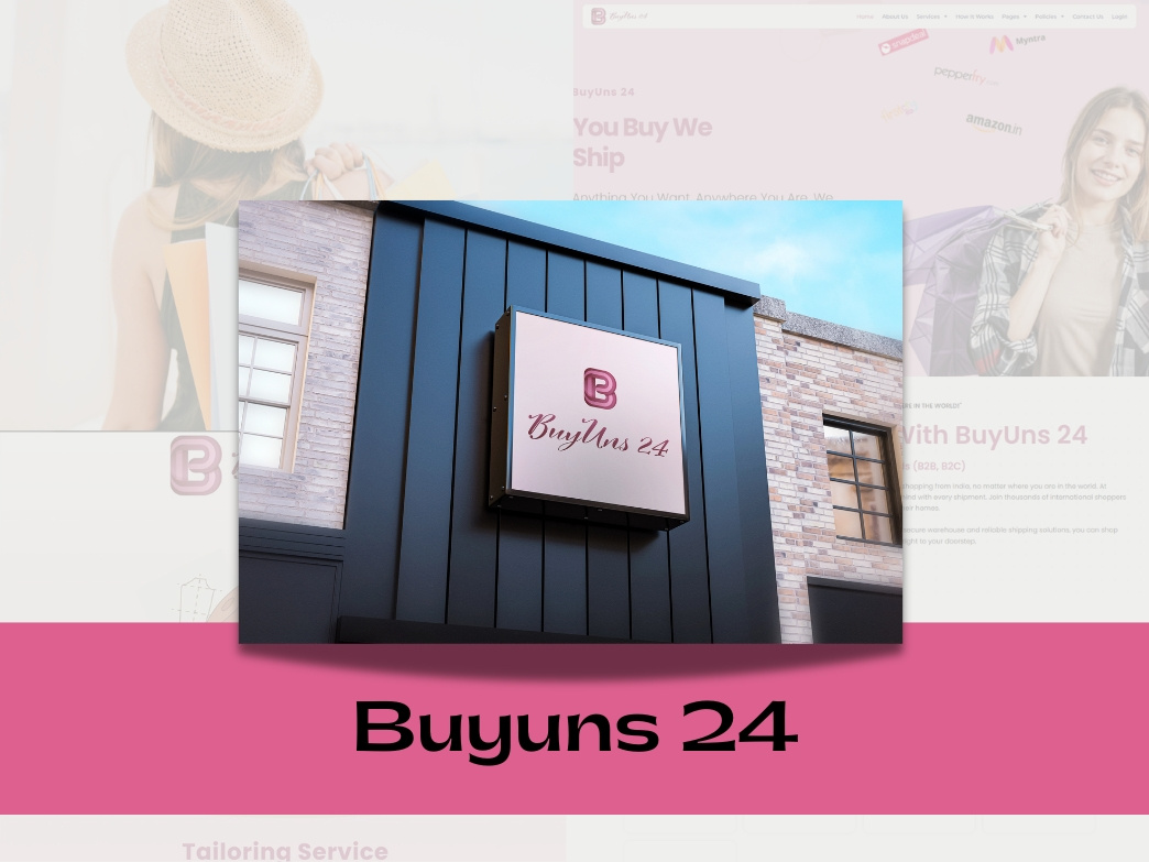 Buyuns 24 animation branding design graphic design illustration logo motion graphics photoshop shopping website ui ux website design wordpress