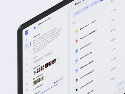 Projects list from SaaS Dashboard created with BetaCRM UI kit admin agile app app design asana dashboard dashboard design inspiration project project overview projects list saas software design trello ui ui kit ux web app web application web design
