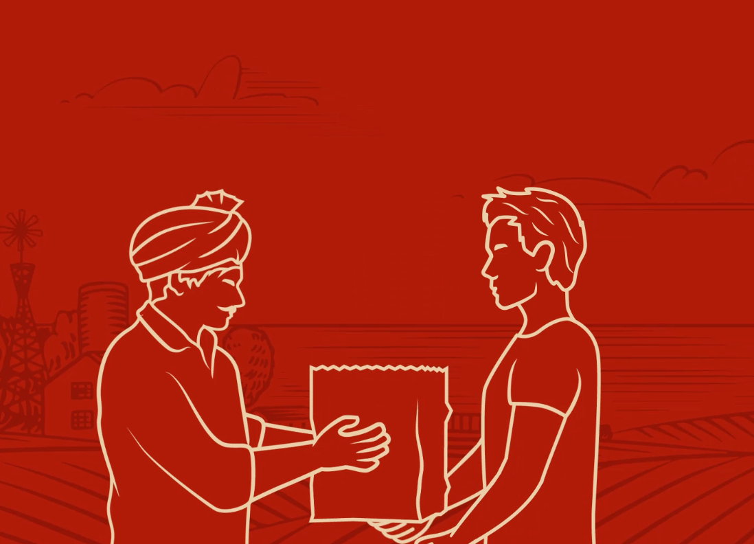 Good Food Logo Animation animation branding farm fresh from farm to you gif animation gif logo good food intro logo logo animation logo motion motion design natural organic splash screen website loader