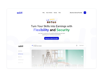 Are you ready Finland? app app design dashboard design framer framer landing landing landing page service provider solvi ui user experience ux