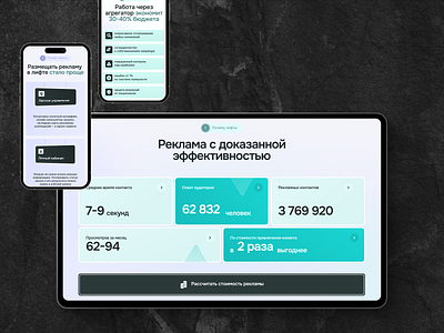 Mobile Design for an Ad Automation Platform 2025 creative design light responsive design trend design trends ui ux web web design website