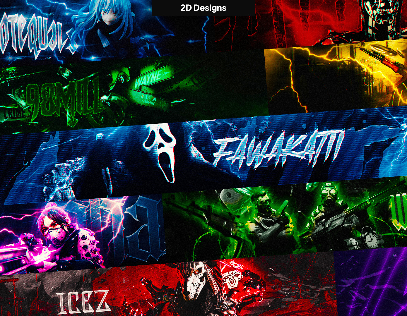 Example of I'll Design The Best 2d Banner & Logo