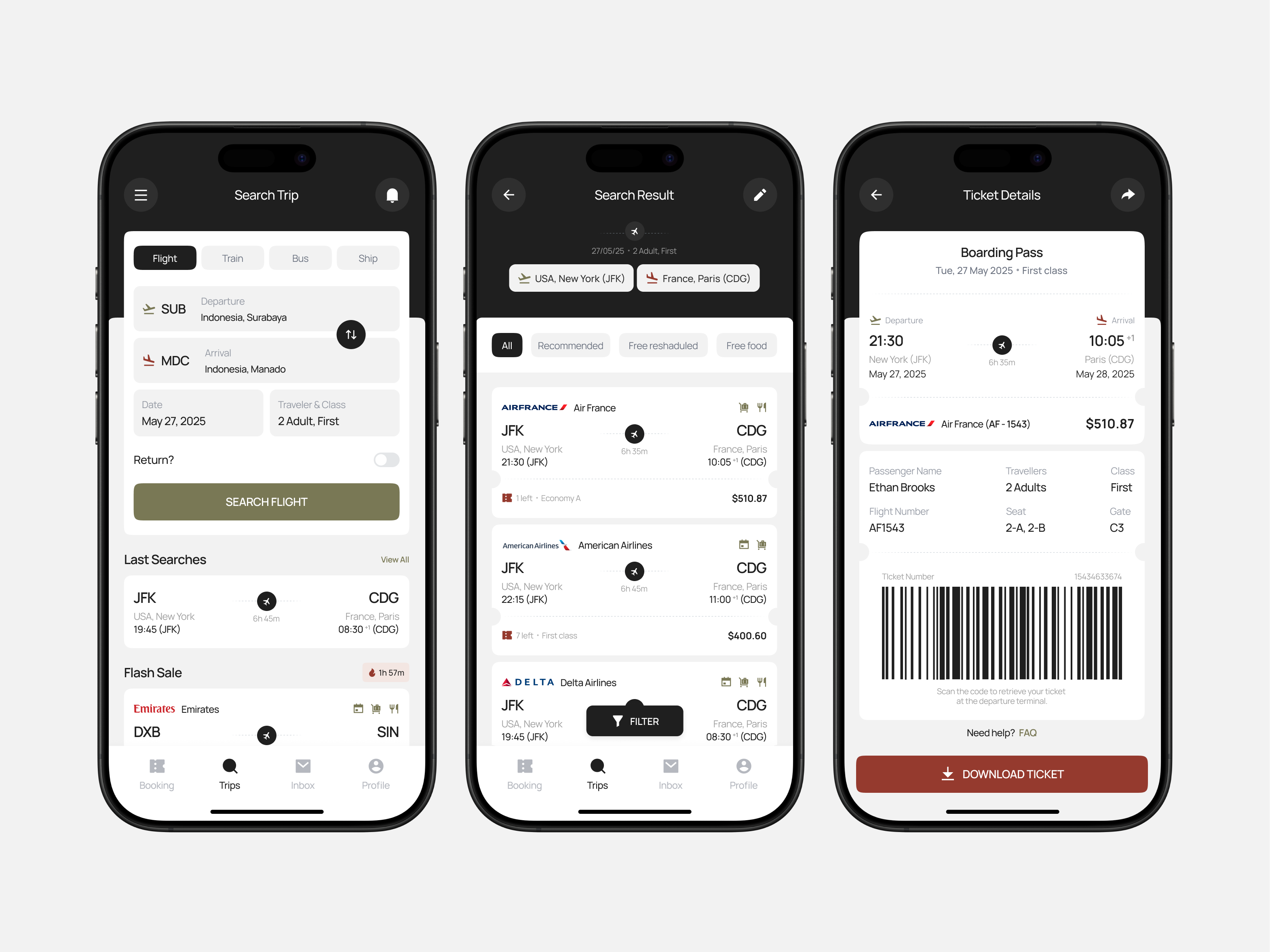 Tickets App airlines airport android booking clean color ecommerce flight app freelancer graphic design ios mobile mobile ui product seat startup tickets app travel app ui ux